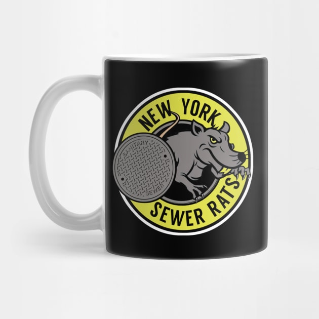 New York Sewer Rats by PopCultureShirts